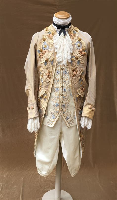 Rococo Costume Men Moda Barocca Stile Di Moda Moda Del Xviii Secolo