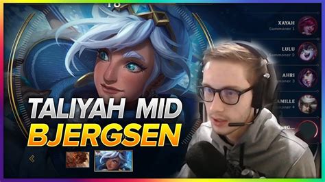 Bjergsen Taliyah Vs Ahri Mid Patch Season Bjergsen