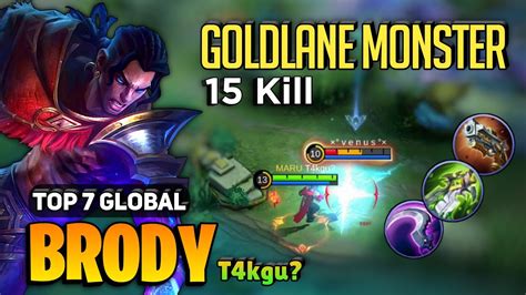 Goldlane Brody Intense Battle Brody Best Build Top Global By T Kgu