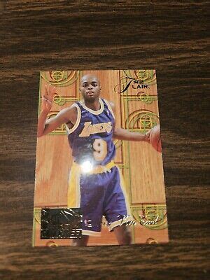 1994 95 Flair Playmakers Los Angeles Lakers Basketball Card 10 Nick