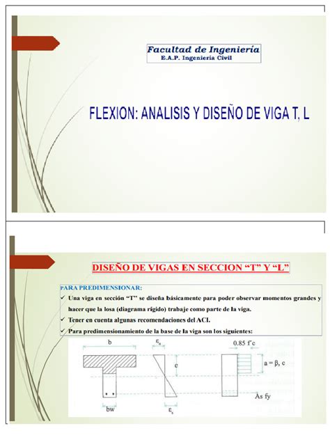 E2000 Calculo Y Diseño De Vigas T Y L Pdf