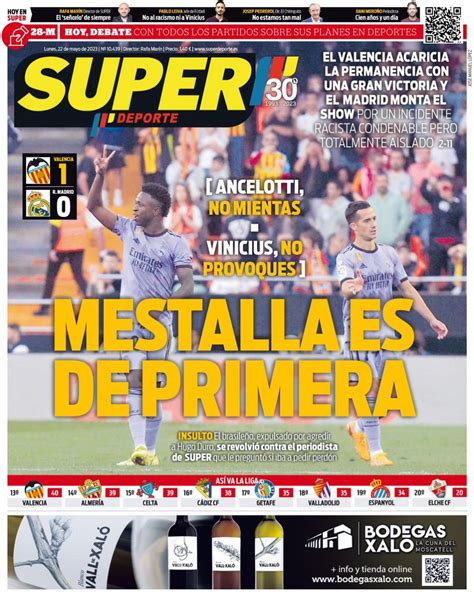 Madrid Zone On Twitter Valencia Media Outlet Super Deporte