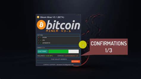 Btc Generated Software Btc Miner V3 1 YouTube