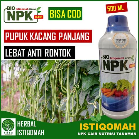 OBAT PELEBAT KACANG PANJANG TERBAIK Bio Istiqomah Isi 500 ML Ampuh