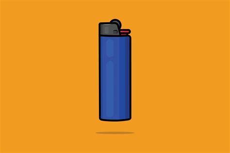 Gas Lighter vector icon illustration. Symbol object design concept ...