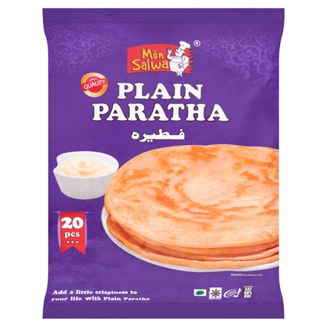 Mön Salwa 20 Plain Paratha 1600gm Halal Iceland Foods