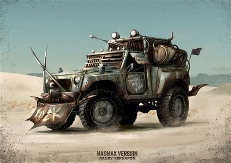 Artstation Version Of My Mad Max Car