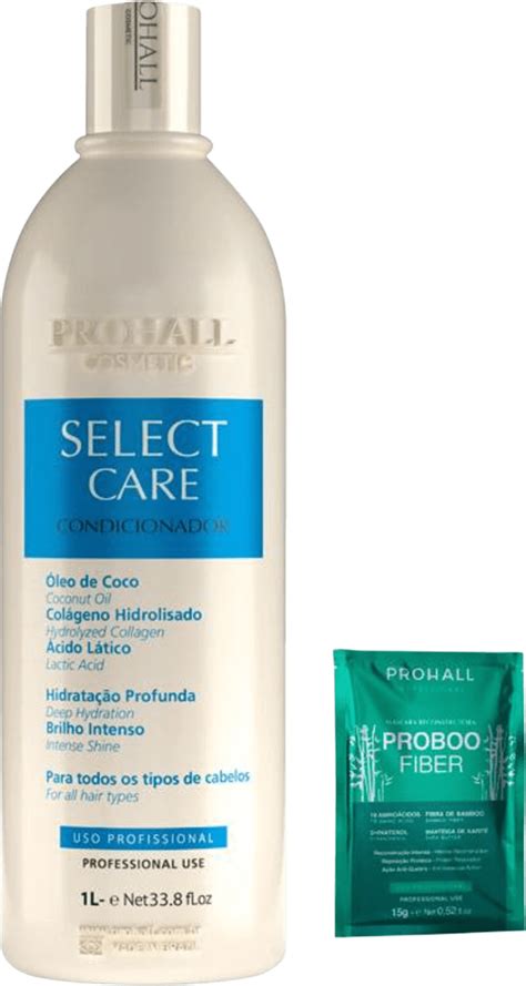 Kit Prohall Cosmetic Select Care Proboo Fiber Beleza Na Web