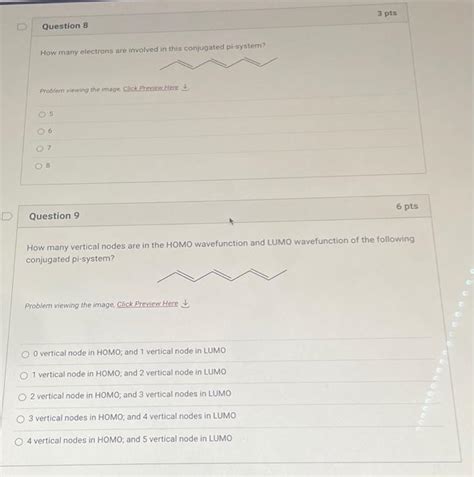 Solved How many electrons are involved in this conjugated | Chegg.com