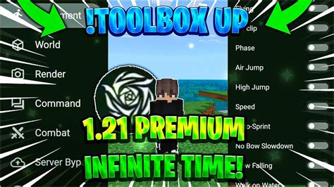 Nuevo Toolbx Up Para Minecraft Pe Infinite Time Xray Fly Kill