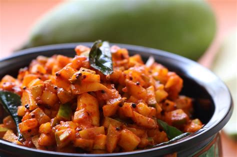 Mango Pickle Kerala Style