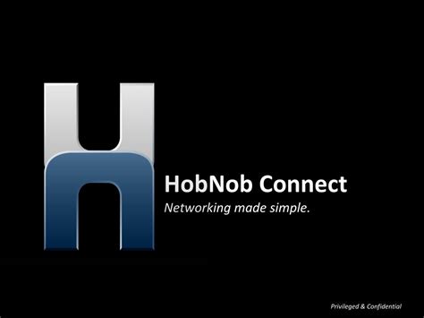 Ppt Hobnob Connect Powerpoint Presentation Free Download Id2117500