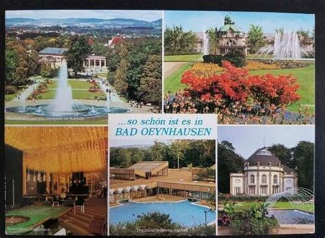 Postkarte Gelaufen Bad Oeynhausen Ansichtskarte Sammlung Ak Ebay