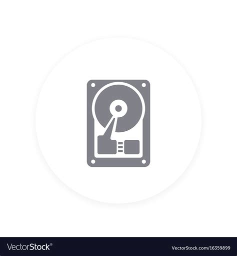 Hard Drive Icon Vector 250950 Free Icons Library