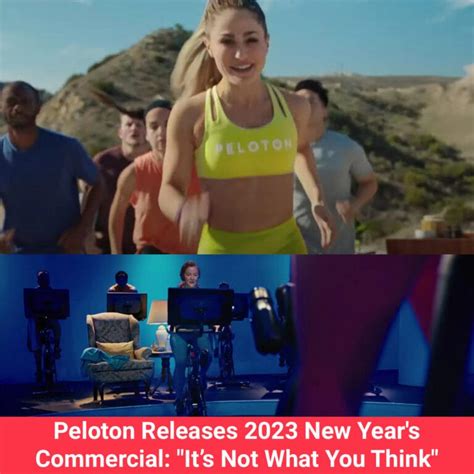 Peloton Releases 2023 New Year's Commercial: "It’s Not What You Think ...