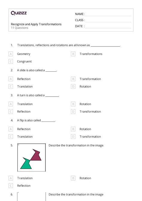 50 Reflections Worksheets For 5th Class On Quizizz Free And Printable