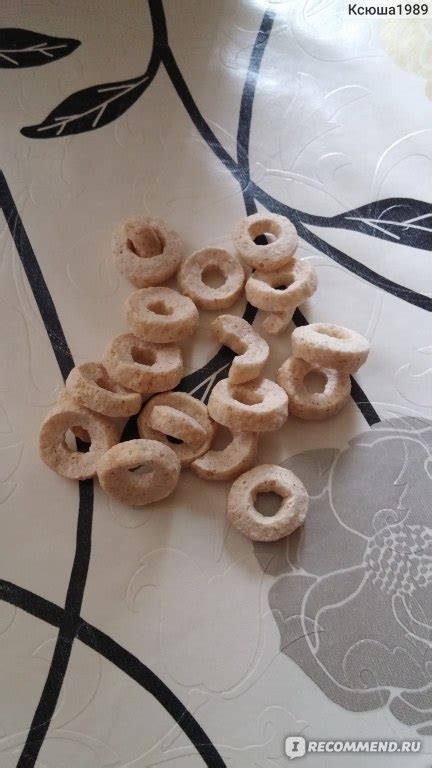 Хлопья Любятово Овсяные колечки с натуральным медом - «Вкусный и ...