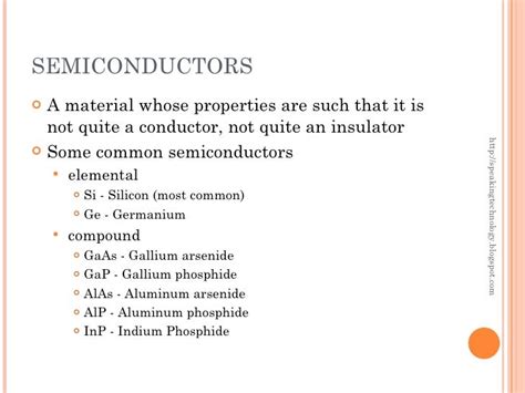 Semiconductor physics