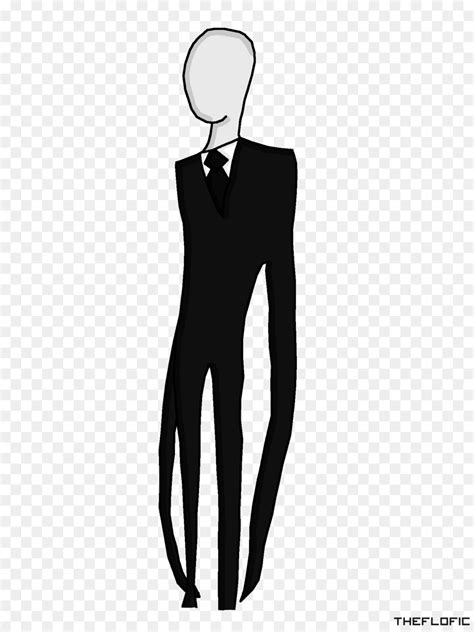 Slenderman Baju Pakaian Gambar Png