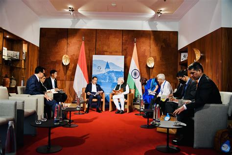 Foto Presiden Jokowi Dan Pm Modi Bahas Penguatan Kerja Sama Pangan