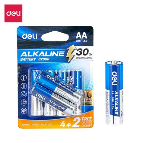 Deli ถ่าน ถ่านชาร์จ ถ่านชาร์จ ความจุสูง Aa Lr6 Aaa Lr03 ถ่าน 15v ใหม่ ของแท้ ถ่านไฟฉาย