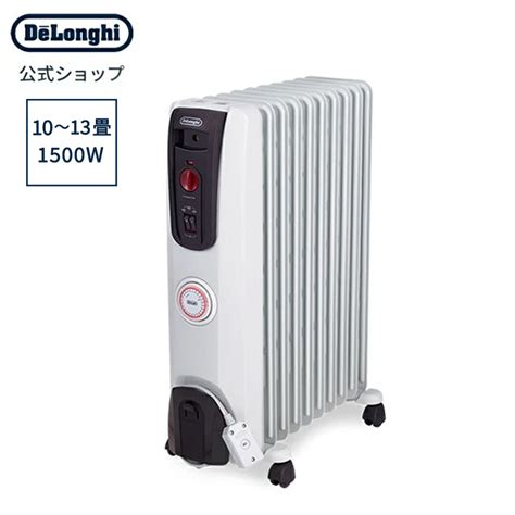 デロンギ オイルヒーター サーマルカットフィン 1500w H771015efsn Bk Delonghi オイル ヒーター 電気ヒーター