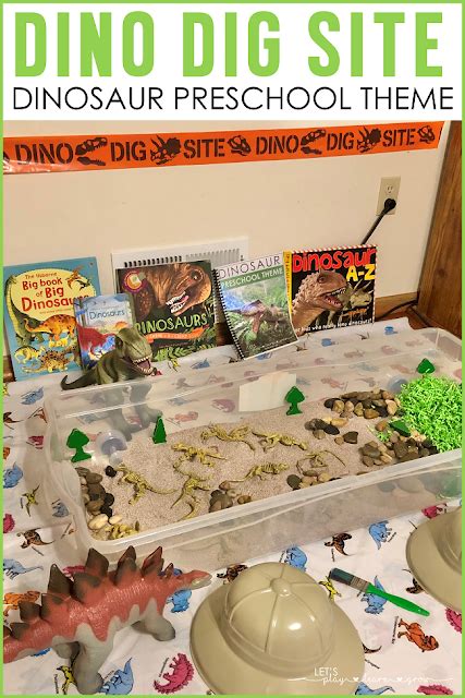 Dinosaur Preschool Activities Lets Playlearngrow