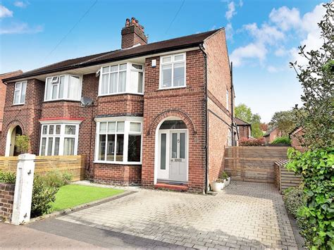 3 Bed Semi Detached House For Sale In Willoughby Avenue Didsbury