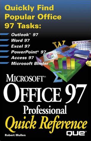 Microsoft Office Professional Quick Reference Buy Online At Best