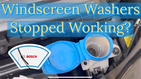 Bmw F30 Windscreen Washer Not Working At Lillian Borden Blog