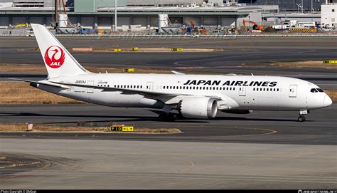 JA831J Japan Airlines Boeing 787 8 Dreamliner Photo By OMGcat ID