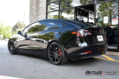 Tesla Model 3 With 20in Adv1 Adv05 Wheels Exclusively From Butler Tires