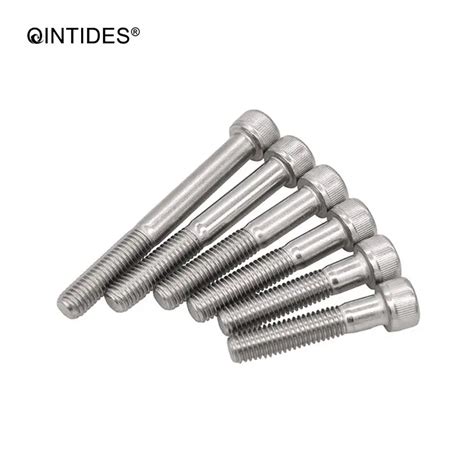 Qintides M10 Hexagon Socket Head Cap Screws Partially Threaded 304