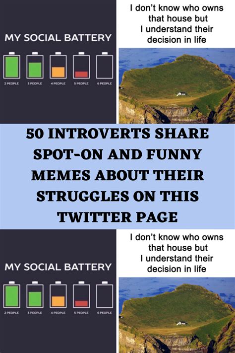 Introverts Share Spot On And Funny Memes About Their Struggles On