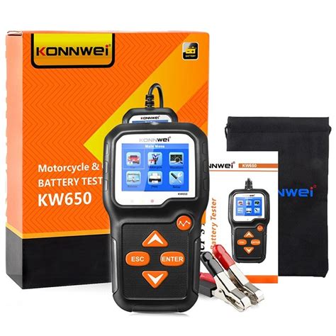 Konnwei Kw Motorcycle Car Battery Tester V V