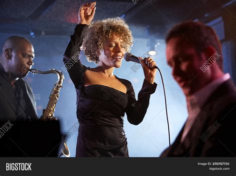 Jazz Band On Stage Image Photo Free Trial Bigstock