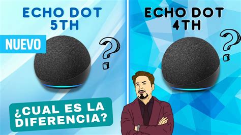 Comparación de Alexa Echo dot 5ta Generación vs Alexa echo dot 4th