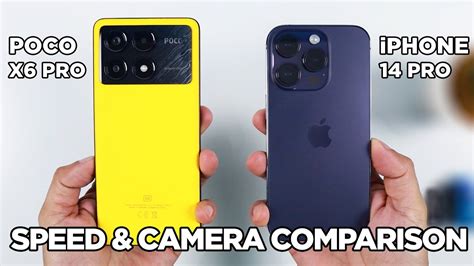 POCO X6 Pro Vs IPhone 14 Pro SPEED TEST CAMERA Comparison Zeibiz