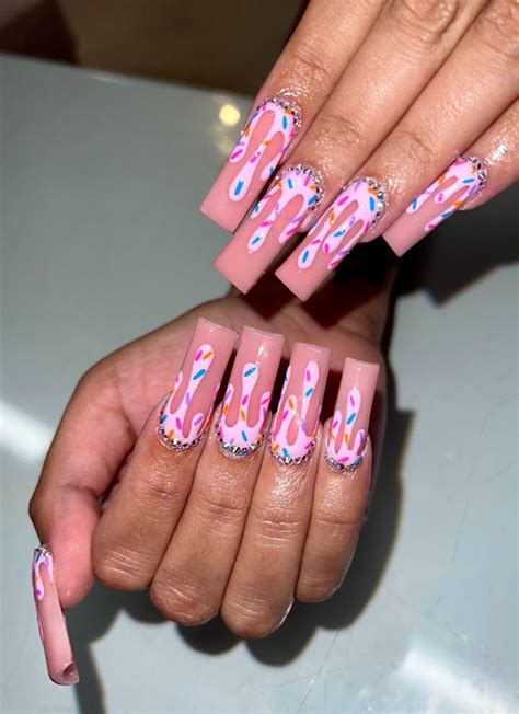 Celebrate Glam 22 Elegant Birthday Nail Designs Cake Inspired Nails