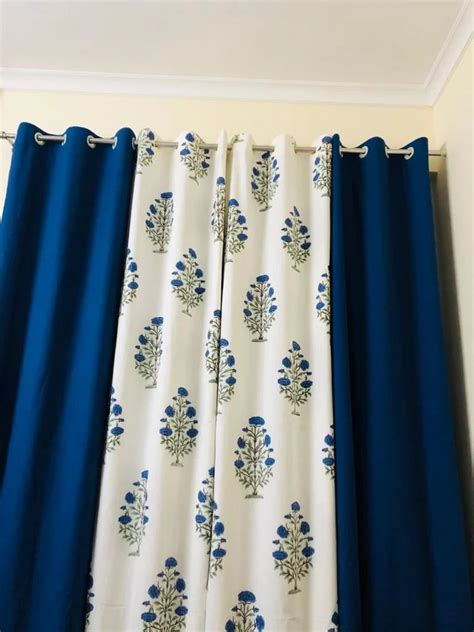 Cotton Hand Block Printed Curtain For Door At Rs 350 Piece In Jaipur