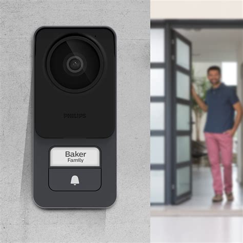 Visiophone Filaire Et Connect Image Qualit K Philips Welcomeeye