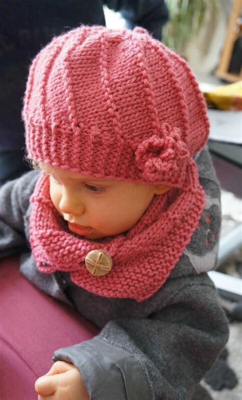 Bonnet Tricot B B Fille