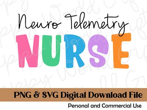 Neuro Telemetry Nurse Png Neuro Telemetry Nurse Svg Etsy M Xico