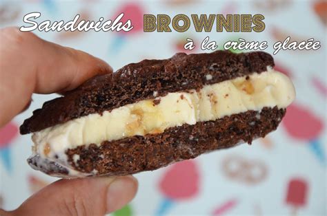 Sandwichs Brownies La Cr Me Glac E