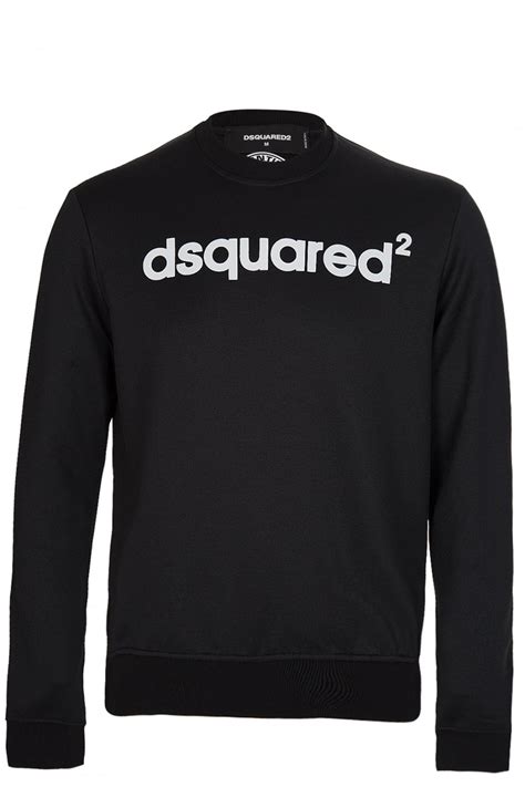 DSQUARED2 Dsquared Logo Sweatshirt Black - Clothing from Circle Fashion UK