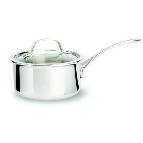 Calphalon Tri Ply Stainless Steel Saucepan With Lid And Reviews Wayfair