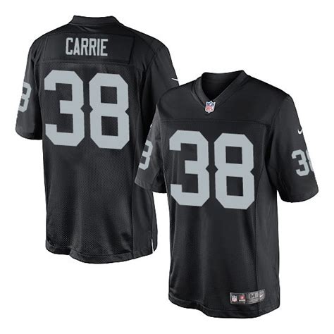 Nike Youth Elite Black Home Jersey Oakland Raiders T J Carrie