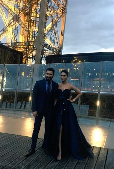 Ranveer Singh, Vaani Kapoor at the trailer launch of 'Befikre' in Paris - Photos,Images,Gallery ...