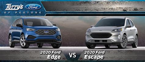 Ford Edge Vs Escape Whats The Difference