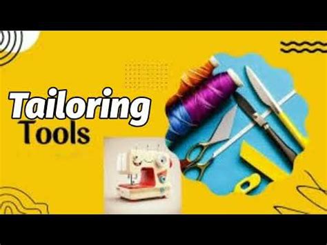 Introducing Tailoring Tools Free Online Tailoring Course Lissyu